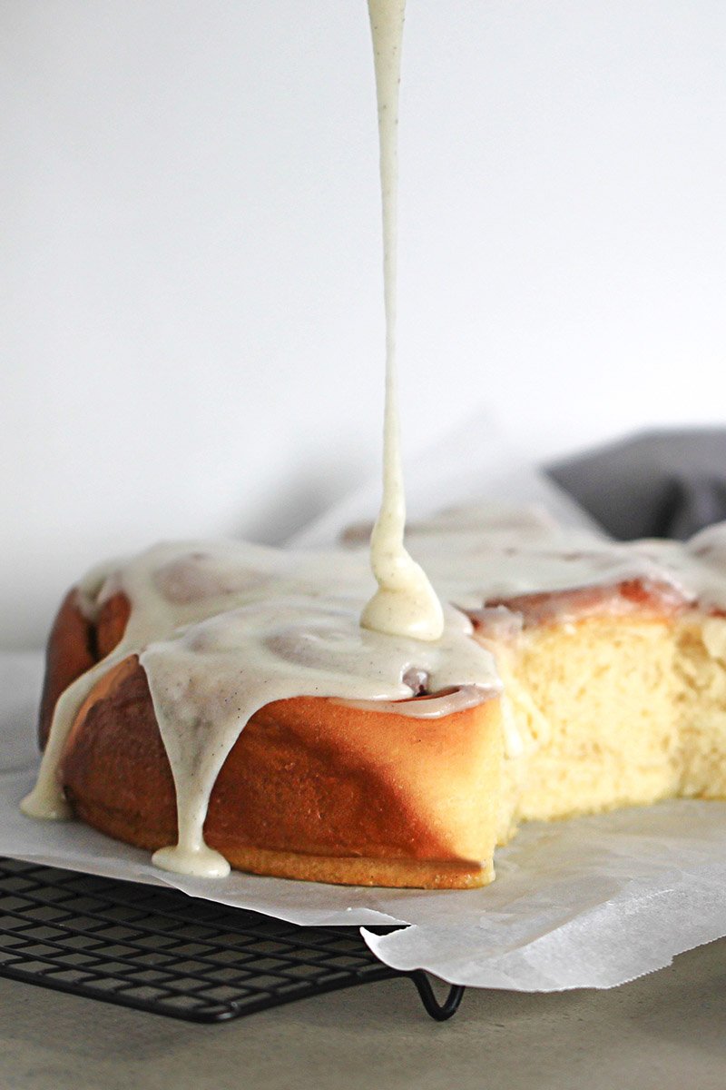 Vanilla Cinnamon Rolls